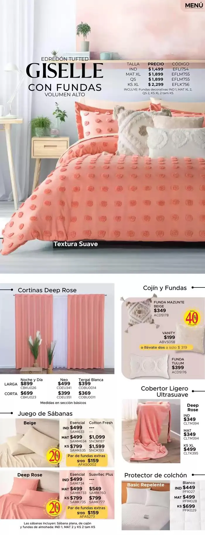 Catálogo de Ofertas Colchas Concord 4 de marzo al 31 de marzo 2025 - Pagina 6