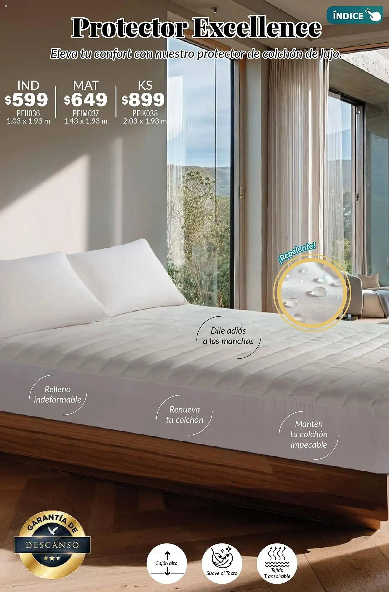 Catálogo de Catálogo Colchas Concord 1 de noviembre al 1 de febrero 2026 - Pagina 214