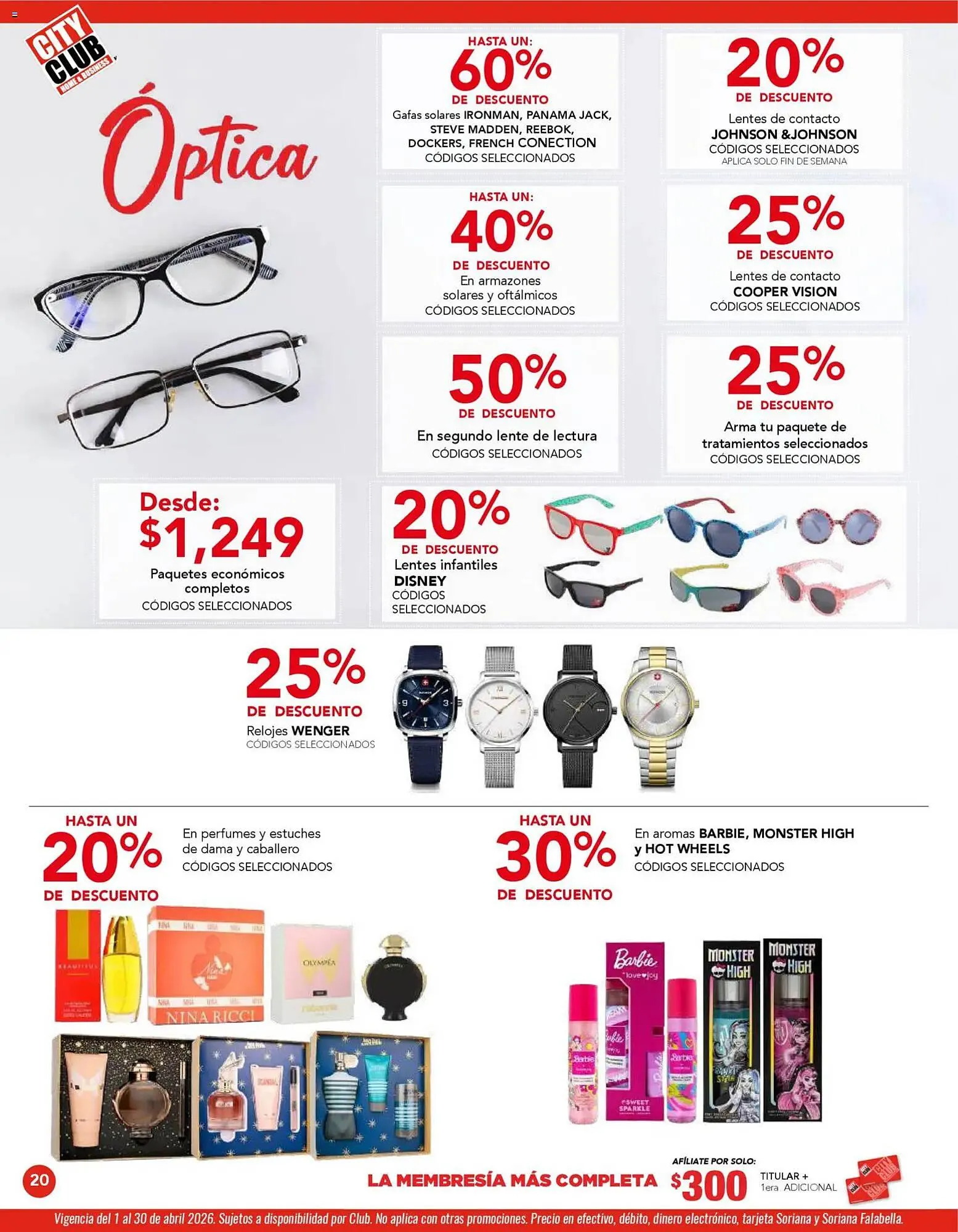 Catálogo de Catálogo City Club 1 de abril al 1 de mayo 2026 - Pagina 20