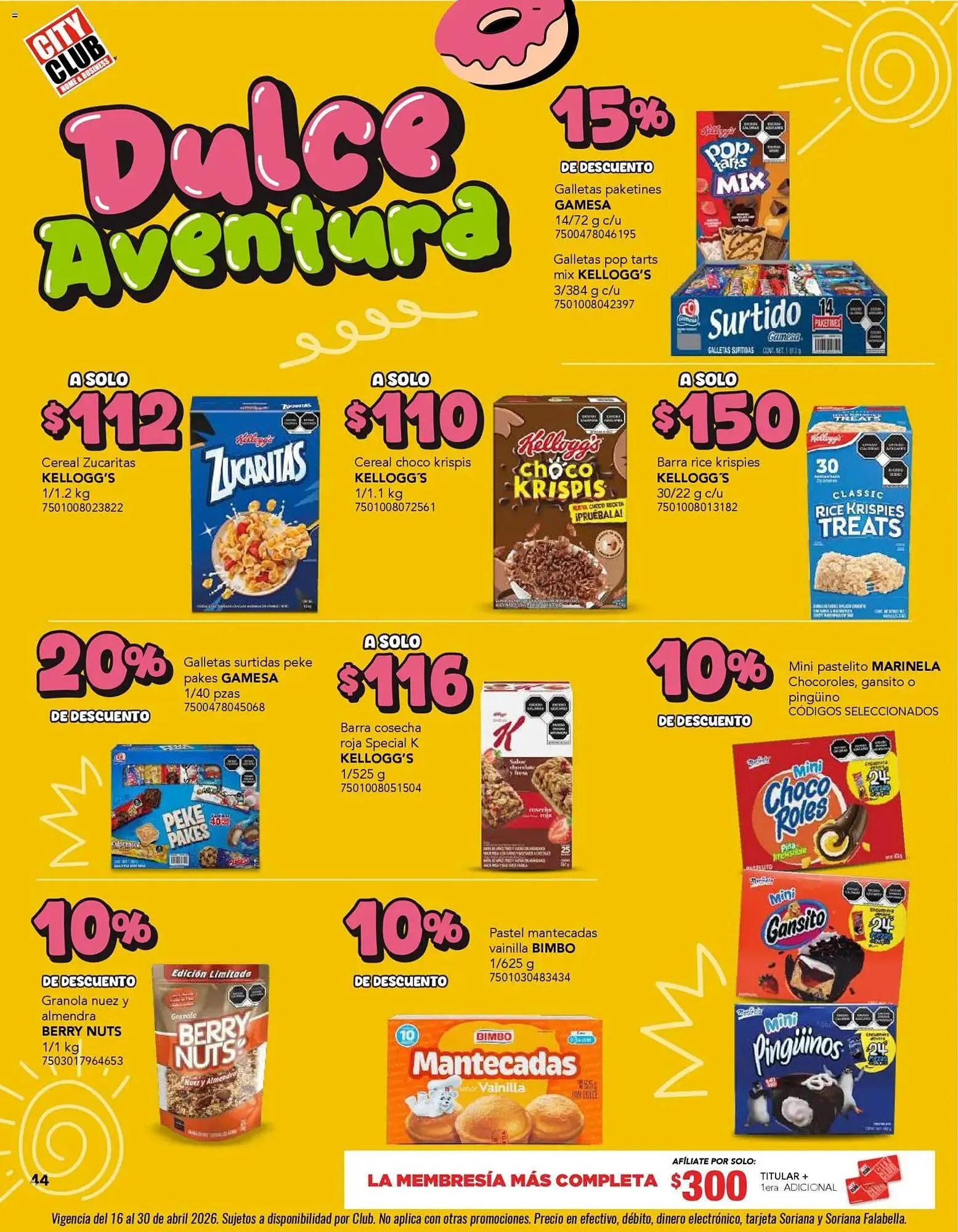 Catálogo de Catálogo City Club 1 de abril al 1 de mayo 2026 - Pagina 44