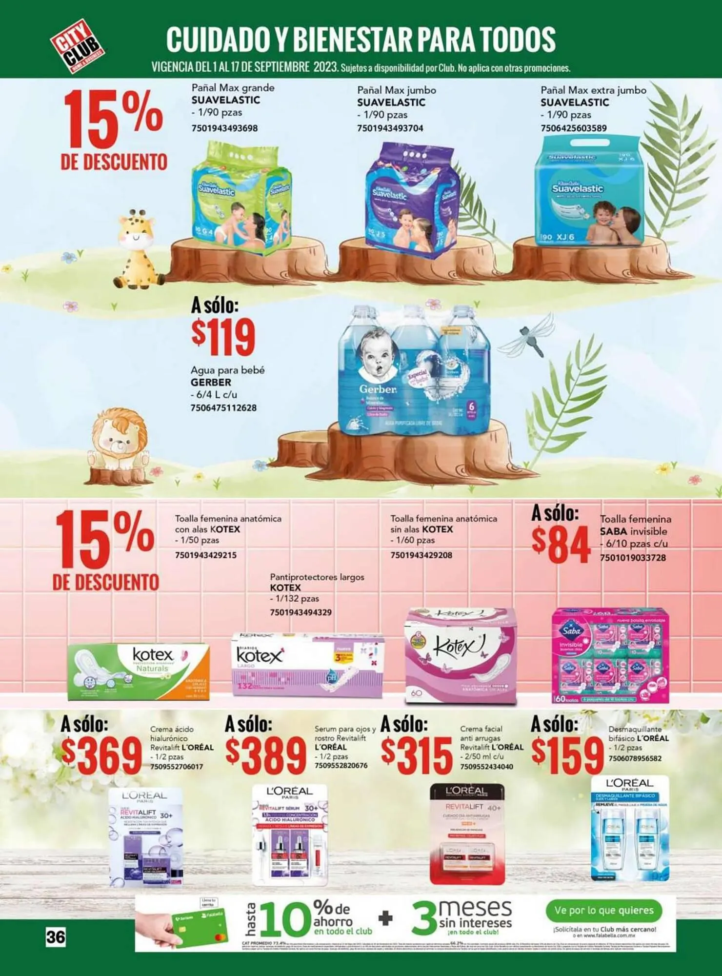 Catálogo de Catálogo City Club 1 de septiembre al 30 de septiembre 2023 - Pagina 36