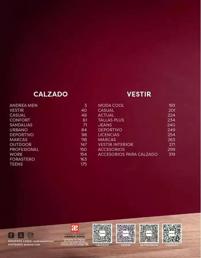 Catálogo de ANDREA | CALZADO CABALLERO 26 de enero al 24 de mayo 2025 - Pagina 2