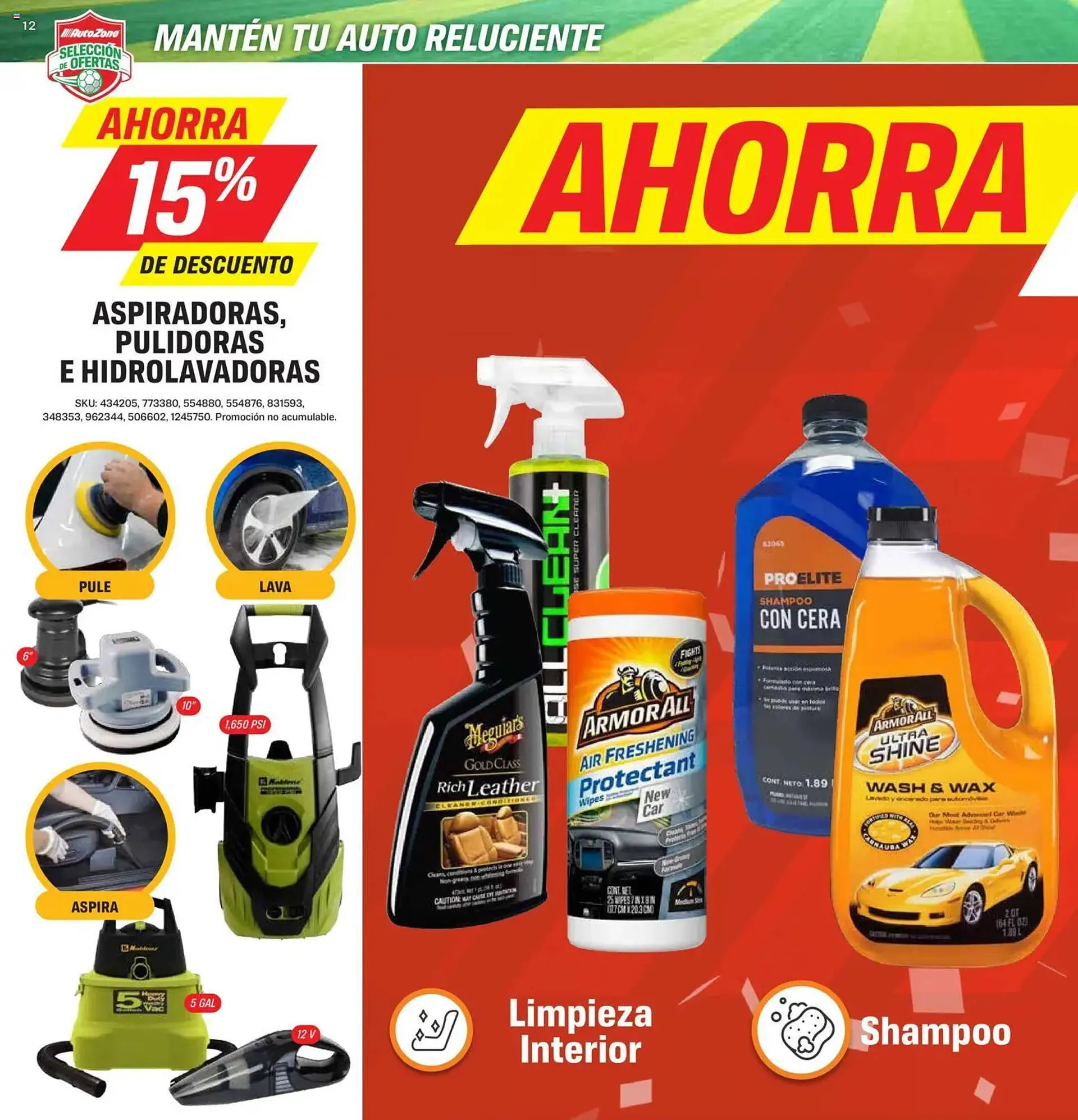 Catálogo de Catálogo AutoZone 15 de mayo al 22 de junio 2026 - Pagina 12