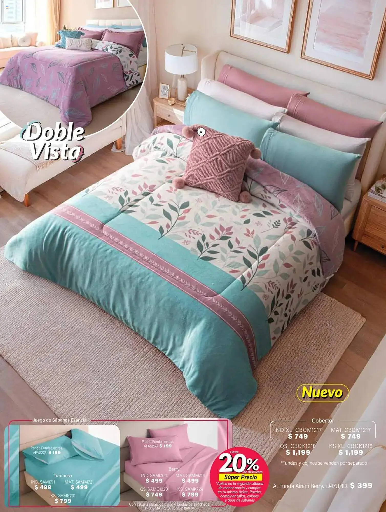 Catálogo de Catálogo Colchas Concord 1 de agosto al 1 de noviembre 2025 - Pagina 704