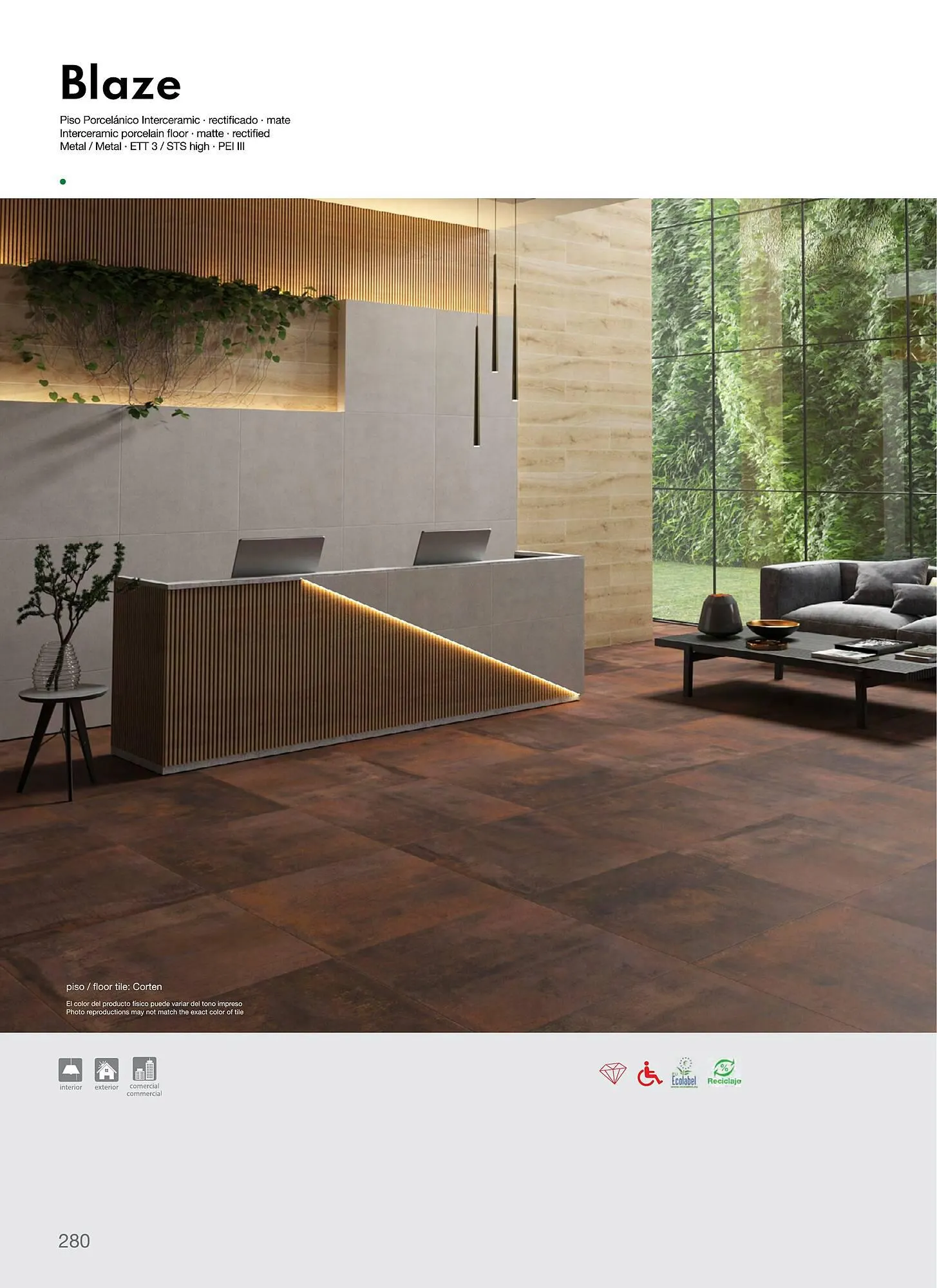 Catálogo de Catálogo Interceramic 12 de marzo al 31 de diciembre 2024 - Pagina 280