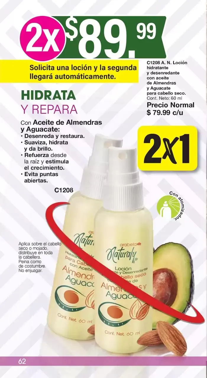 Catálogo de Arabela Campaña 11 2 de mayo al 15 de mayo 2025 - Pagina 62