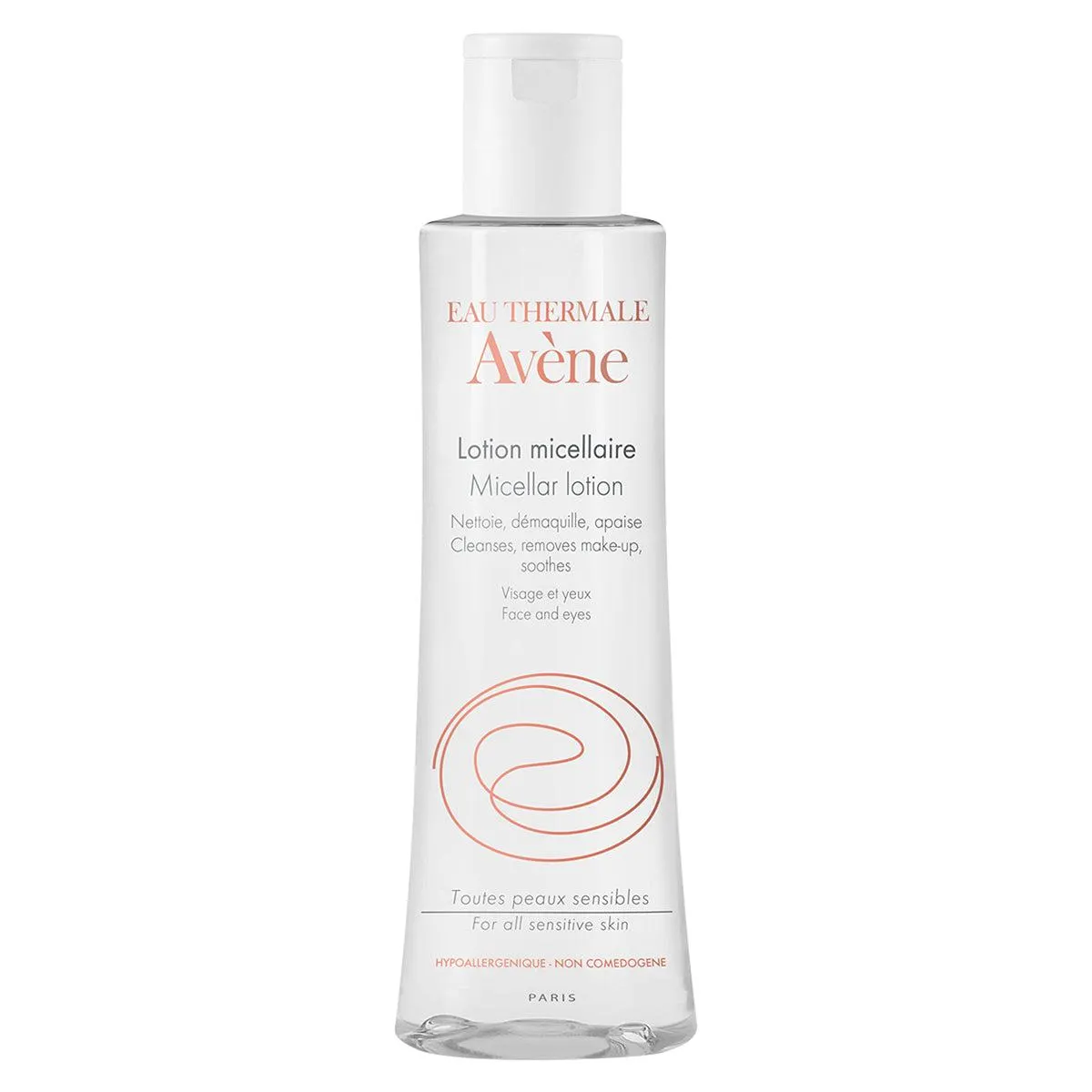 Avene Locion micelar desmaquillante, limpia y calma la piel sensible 200ml.
