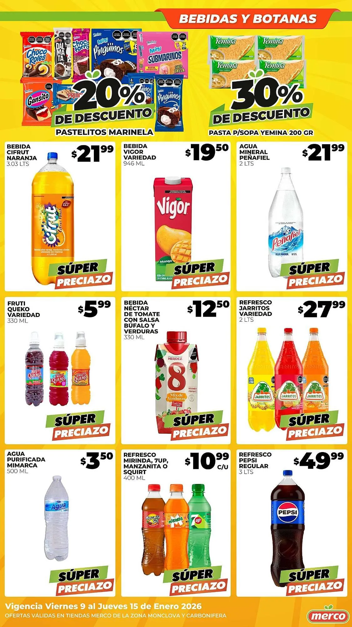 Catálogo de Folleto Merco 9 de enero al 15 de enero 2026 - Pagina 9
