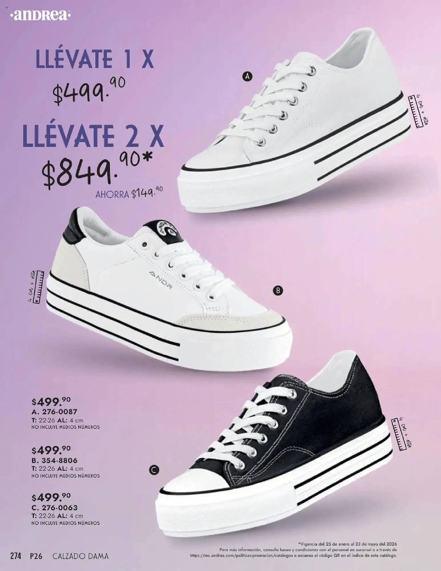 Catálogo de Catálogo Andrea 25 de enero al 24 de mayo 2026 - Pagina 274