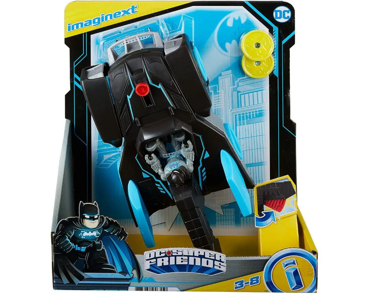 Fisher-Price Imaginext DC Super Friends Bat-Tech Batmobile
