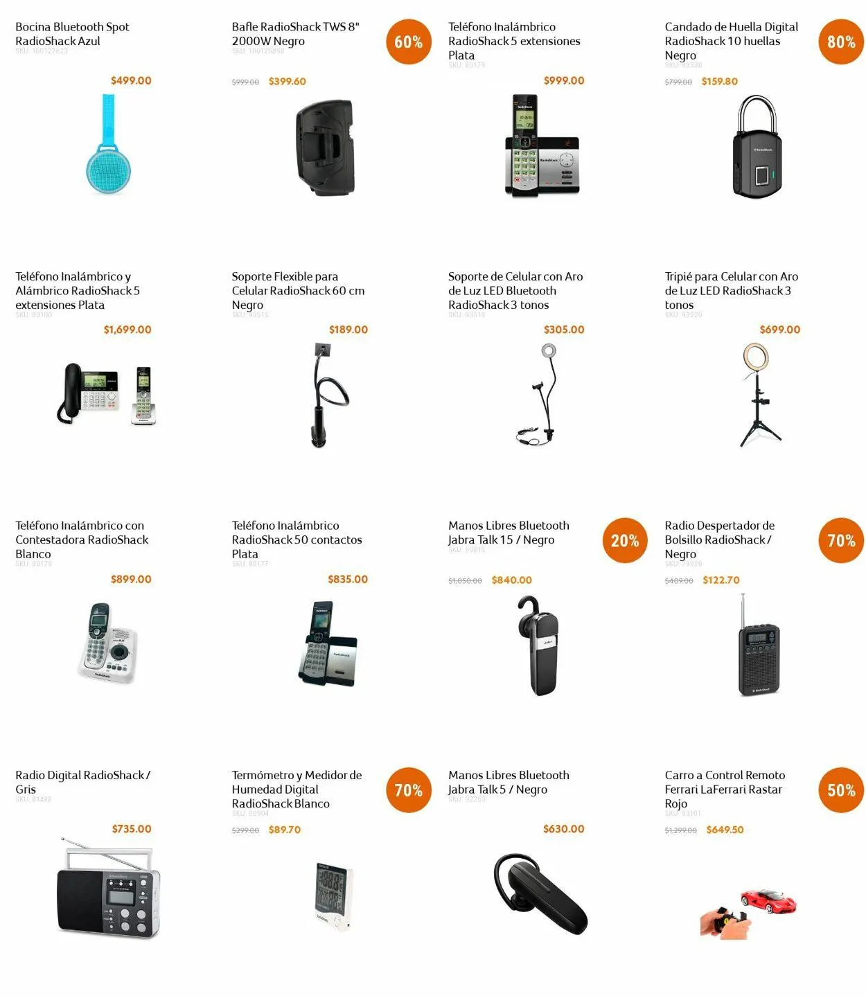 Catálogo de Radio Shack Oferta actual 17 de septiembre al 2 de octubre 2025 - Pagina 2