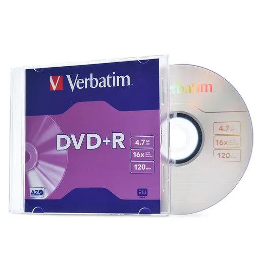 DVD-R Verbatim 95059 / 4.7gb / 120 min. / 1 pieza