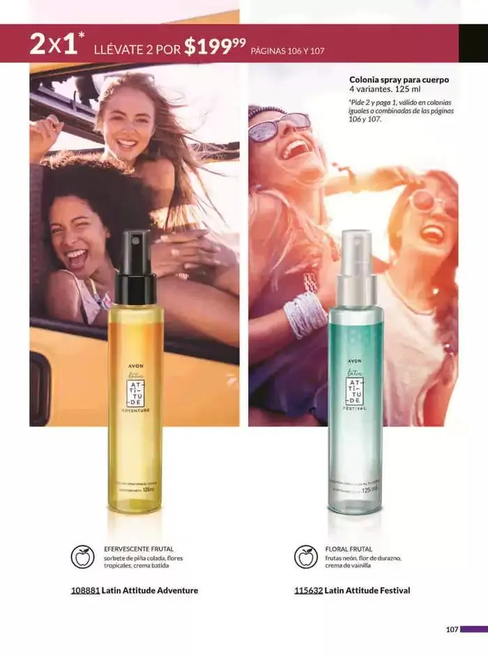 Catálogo de Avon COSMÉTICOS C2 3 de enero al 3 de febrero 2025 - Pagina 107