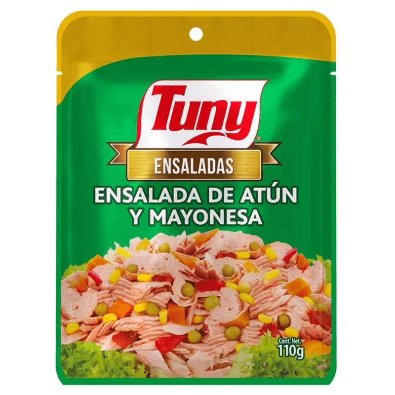 Tuny Atun Ensalada con Mayonesa Pouch 110 g