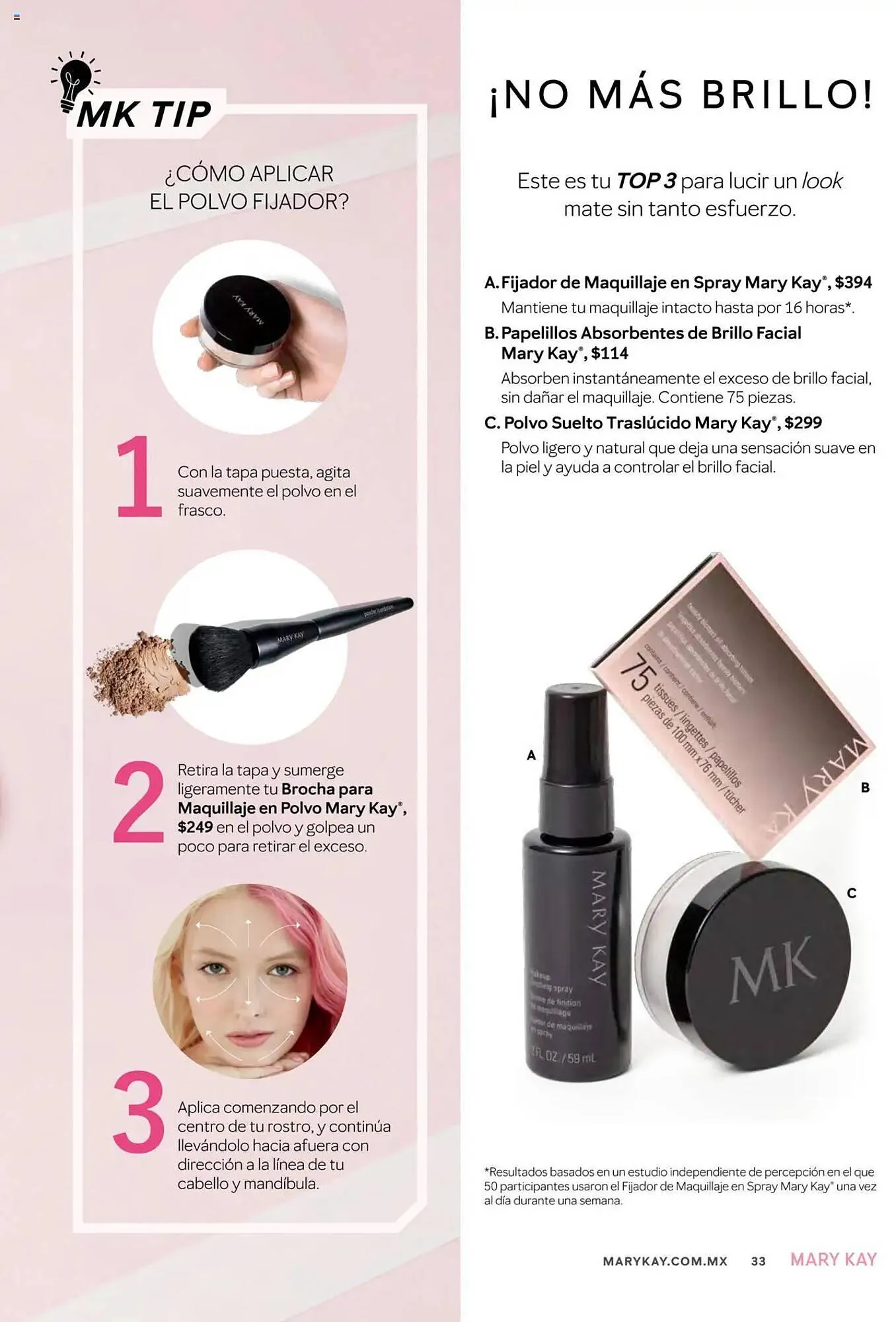 Catálogo de Catálogo Mary Kay 1 de marzo al 30 de abril 2025 - Pagina 33