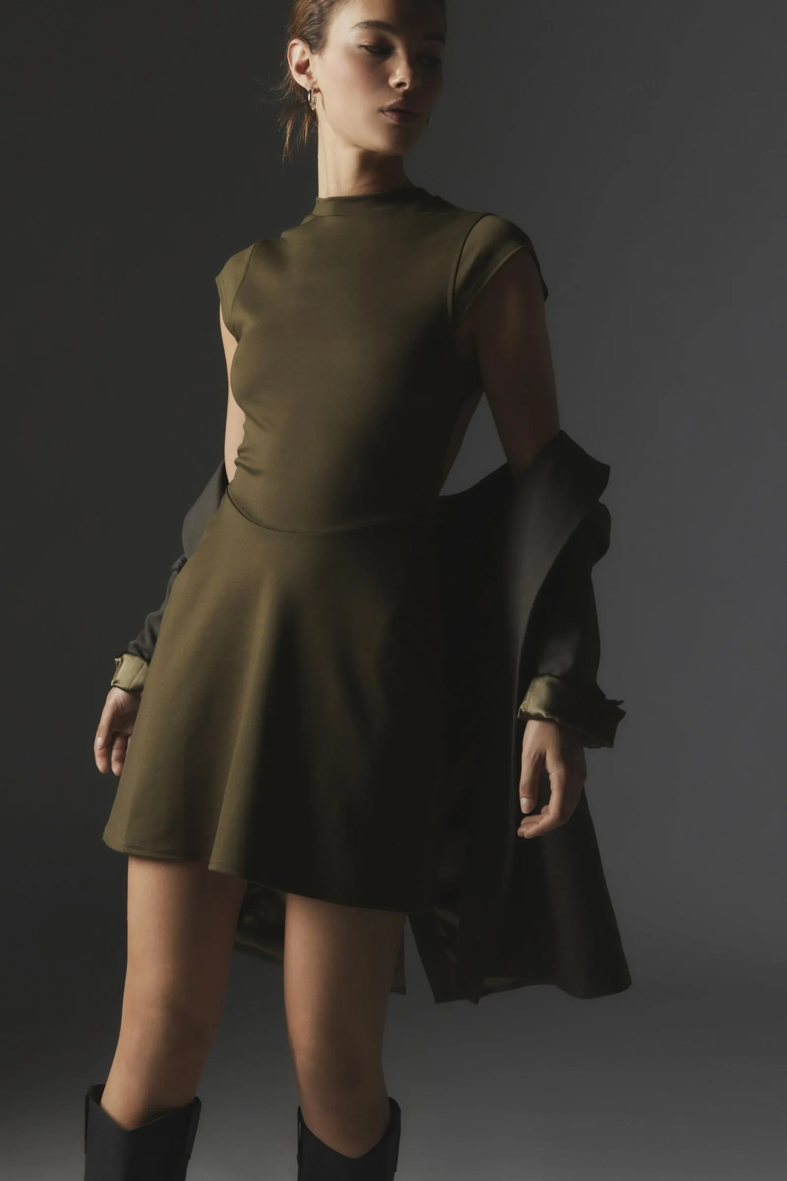 Silence + Noise Sadie Cutout Mini Dress