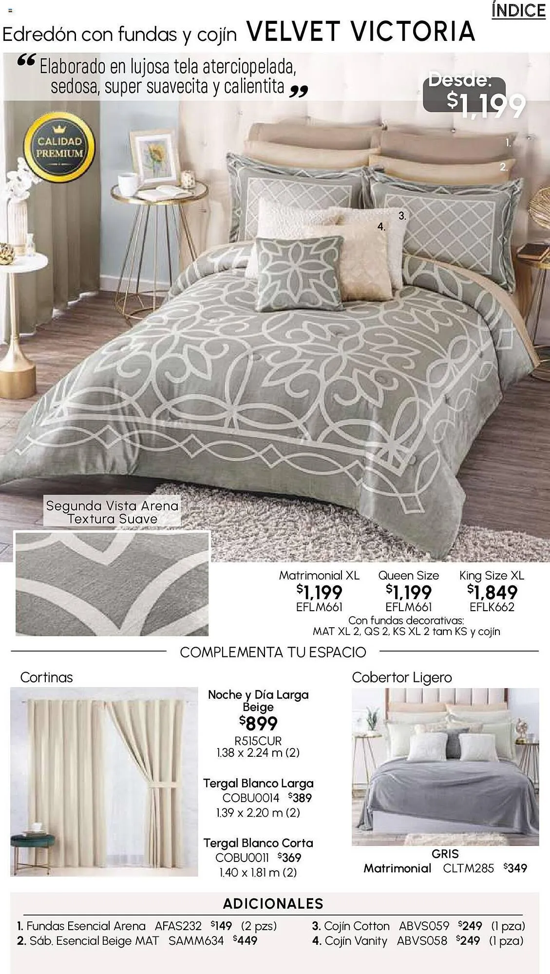 Catálogo de Catálogo Colchas Concord 13 de julio al 20 de julio 2023 - Pagina 63