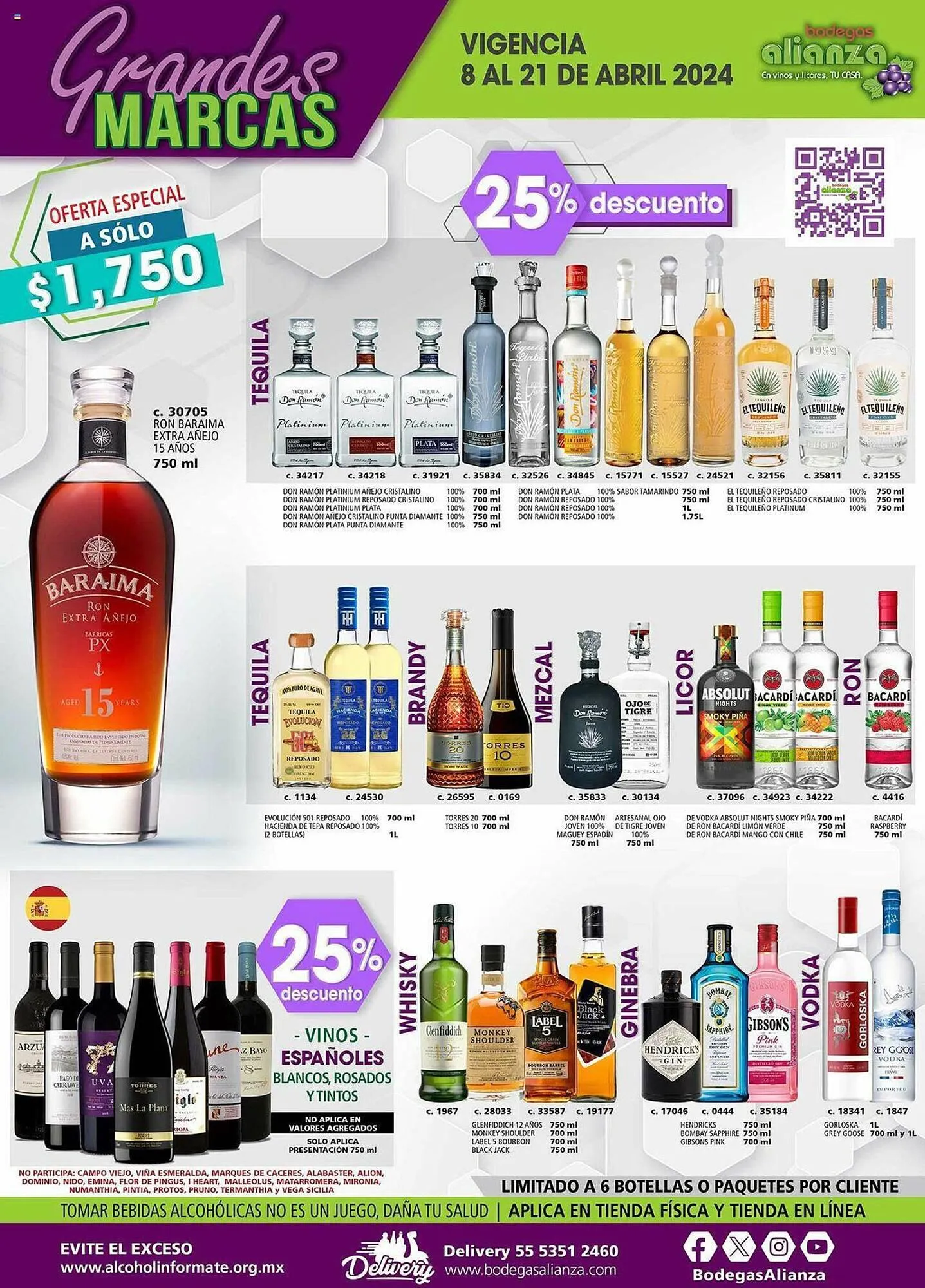 Catálogo de Catálogo Bodegas Alianza 8 de abril al 21 de abril 2024 - Pagina 1