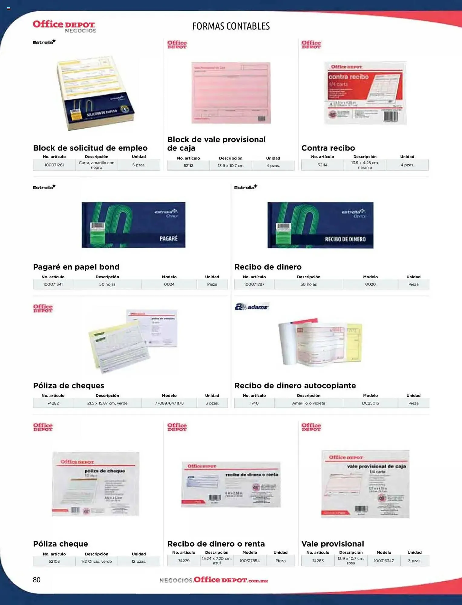 Catálogo de Catálogo Office Depot 9 de enero al 31 de diciembre 2025 - Pagina 82