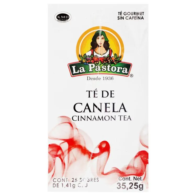 Té de Canela 25 Sobres - La Pastora - 1 pieza
