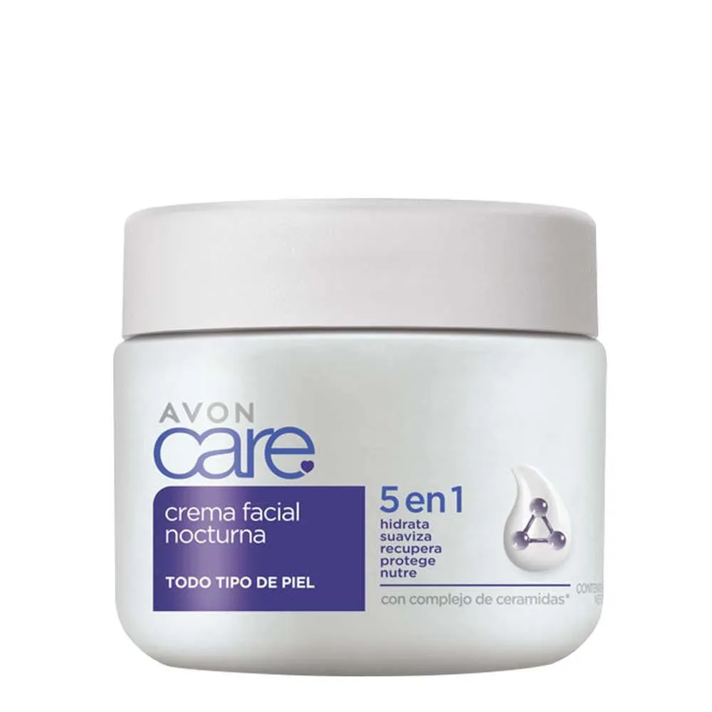 Crema Facial Nocturna 5 En 1 | Avon Care