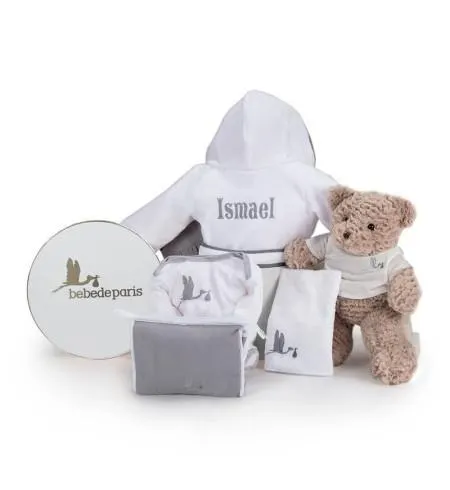 Canastilla Mi Bata Bordada