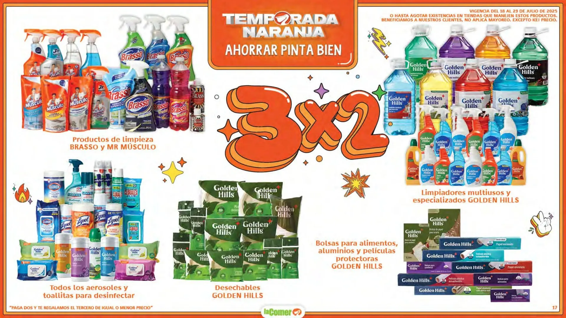 Catálogo de Catálogo La Comer 18 de julio al 29 de julio 2025 - Pagina 17