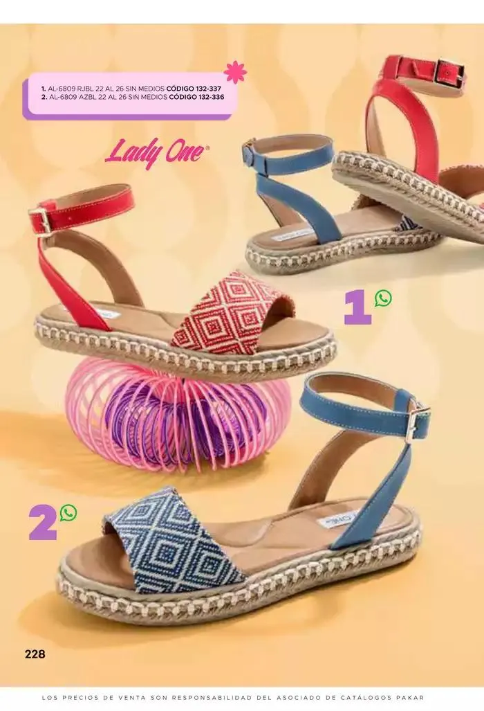 Catálogo de Pakar Sandalia 31 de enero al 31 de mayo 2025 - Pagina 228