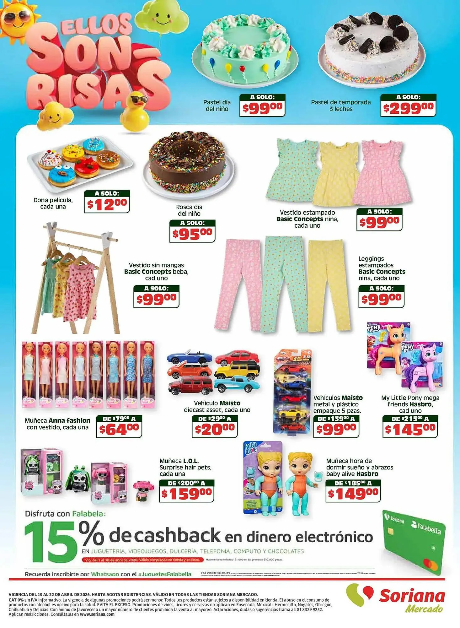 Catálogo de Folleto Soriana Mercado 15 de abril al 22 de abril 2026 - Pagina 8