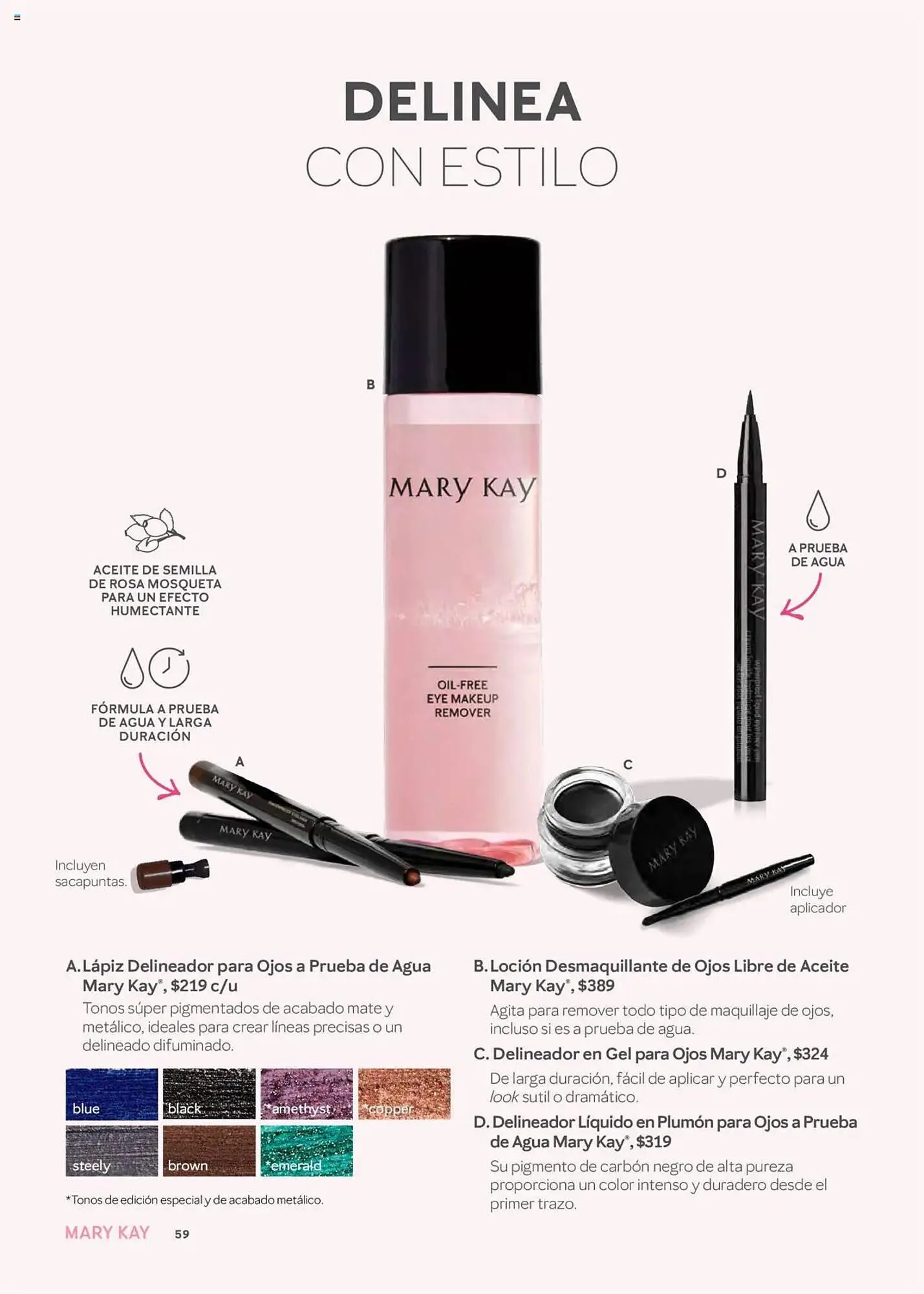 Catálogo de Catálogo Mary Kay 1 de mayo al 1 de julio 2025 - Pagina 134