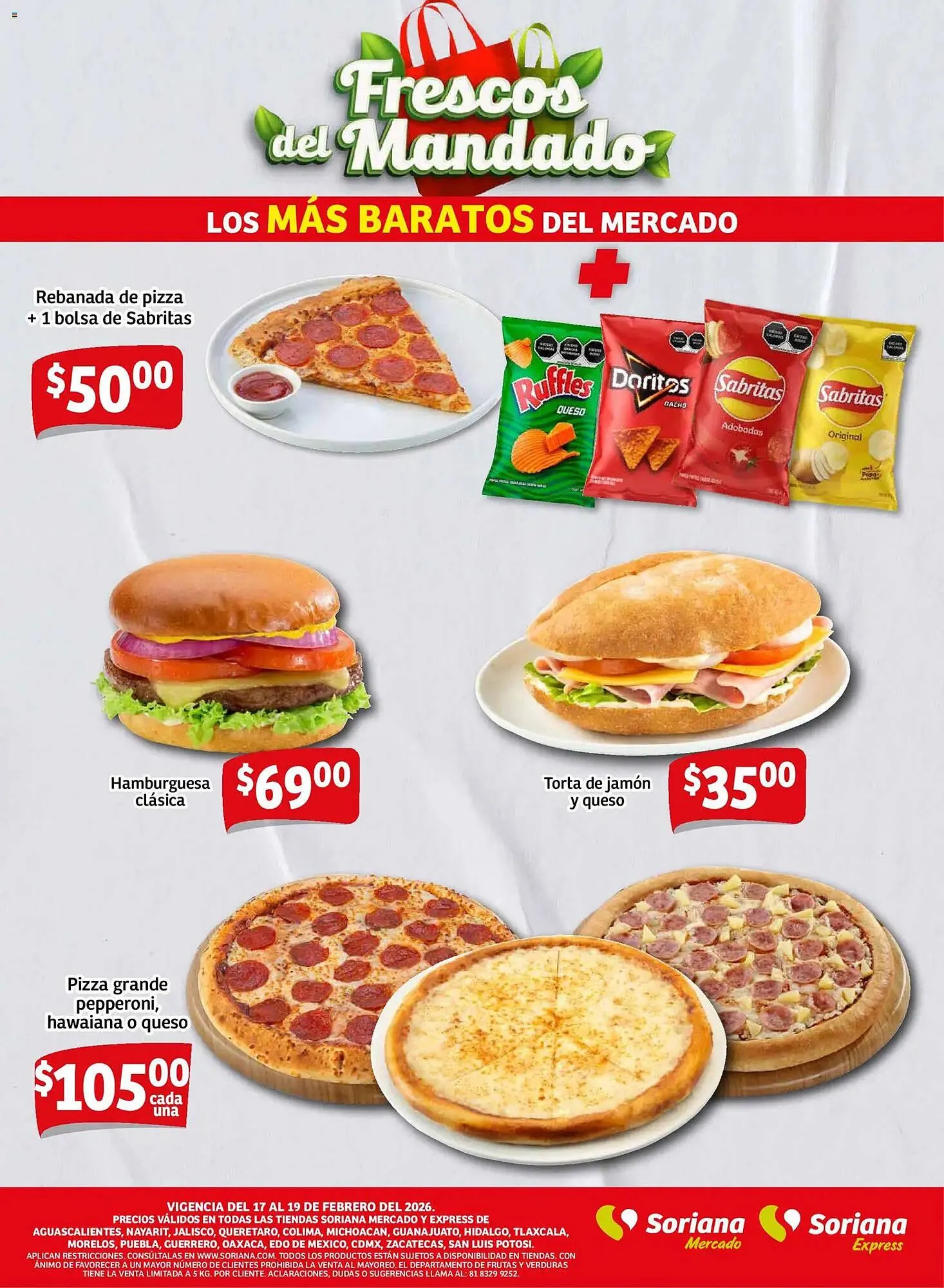 Catálogo de Folleto Soriana Mercado 17 de febrero al 19 de febrero 2026 - Pagina 3