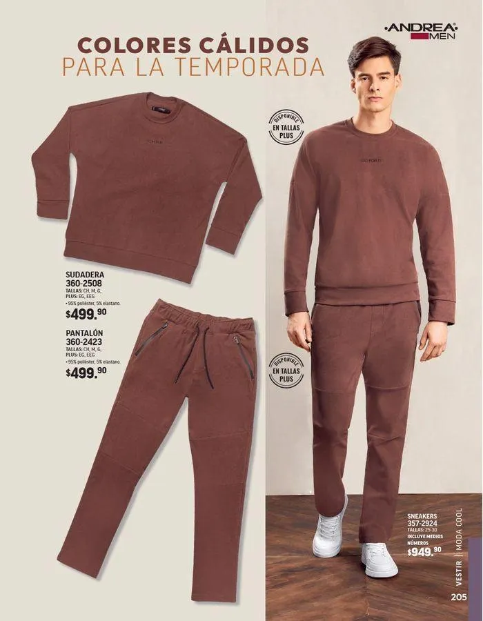 Catálogo de ANDREA - VESTIR CABALLERO 26 de agosto al 25 de enero 2025 - Pagina 106