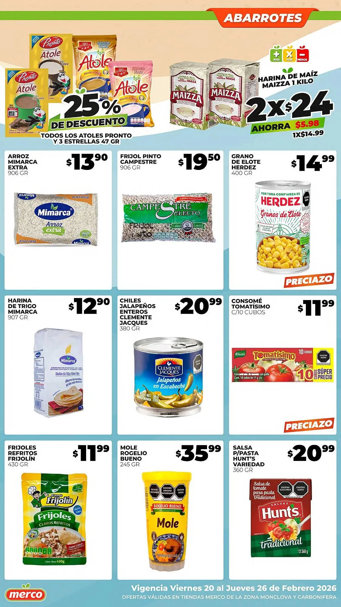 Catálogo de Folleto Merco 20 de febrero al 26 de febrero 2026 - Pagina 3