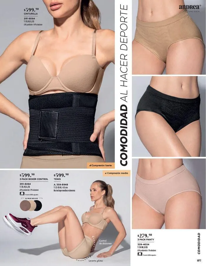 Catálogo de ANDREA - LENCERIA & VESTIR INTERIOR 26 de agosto al 25 de enero 2025 - Pagina 6