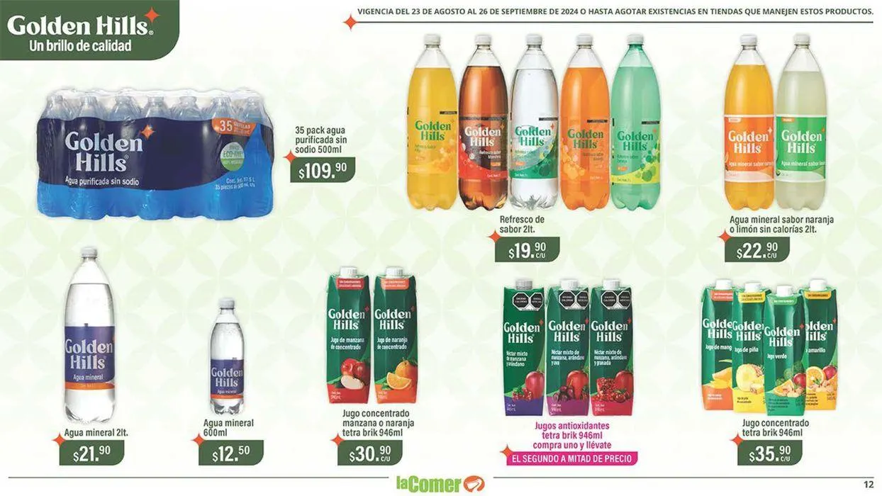 Catálogo de Golden Hills 23 de agosto al 26 de septiembre 2024 - Pagina 12