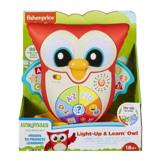 Mattel Fisher-Price Linkimals Búho Ojos Luminosos HJM71