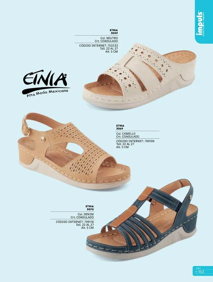 Catálogo de IMPULS Dama Verano-Otoño 5 de julio al 15 de noviembre 2024 - Pagina 155