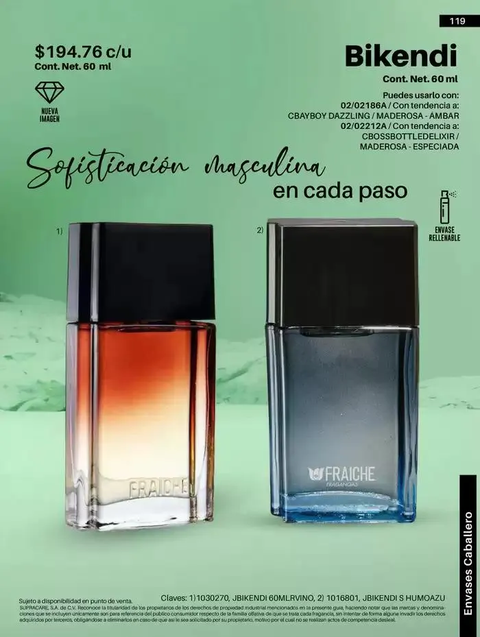 Catálogo de Catálogo 2025 3 de abril al 31 de diciembre 2025 - Pagina 119