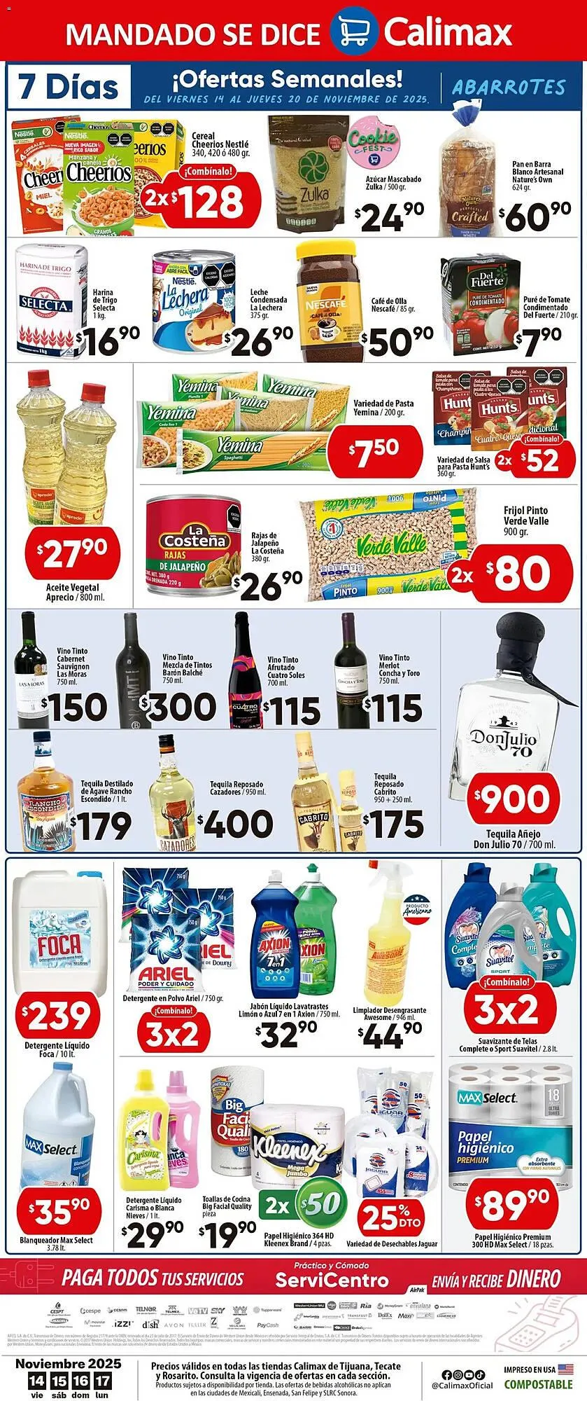 Catálogo de Folleto Calimax 14 de noviembre al 17 de noviembre 2025 - Pagina 6