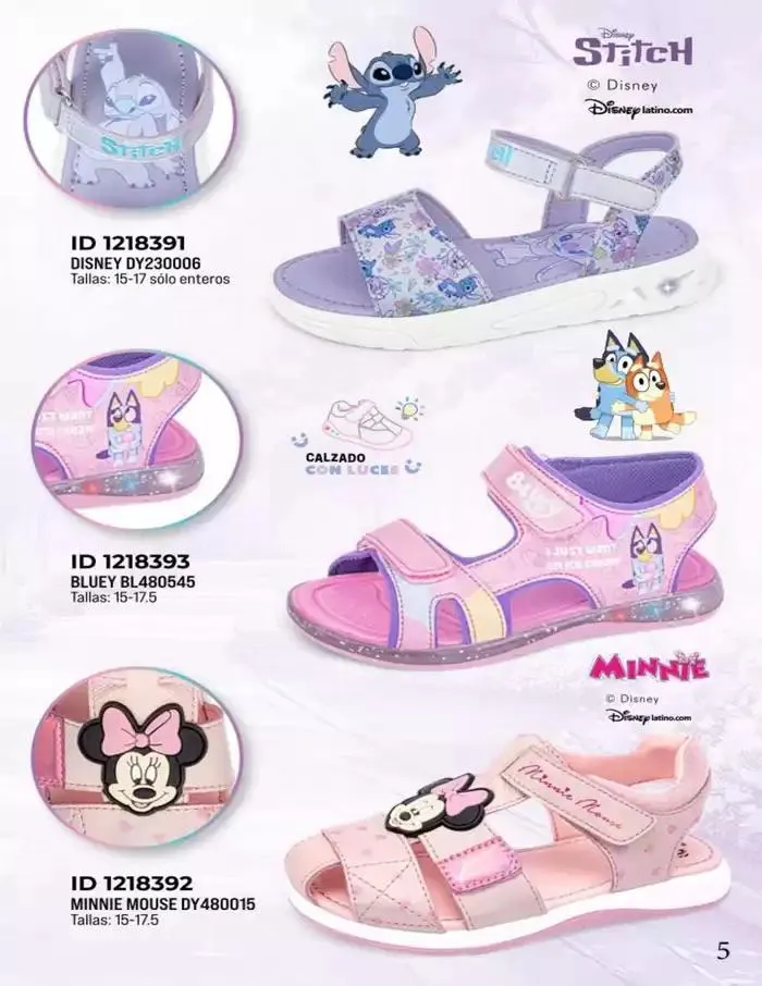 Catálogo de SANDALIAS INFANTILES | ACO | 2025 | 1E 20 de marzo al 31 de agosto 2025 - Pagina 5
