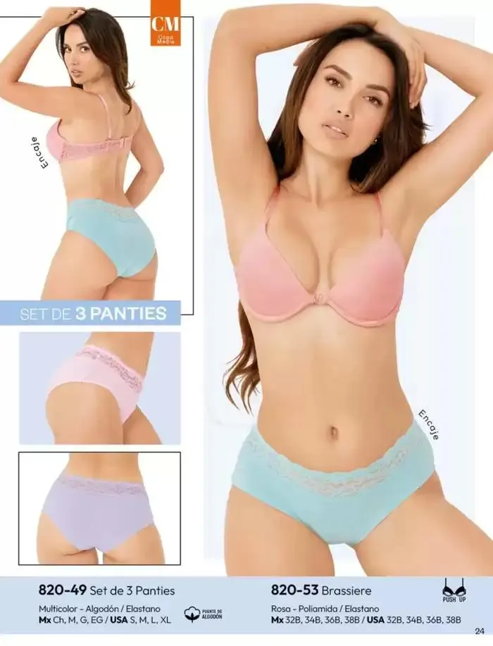 Catálogo de Catálogo Cklass Lenceria Primavera Verano 2025 México 8 de enero al 30 de junio 2025 - Pagina 17