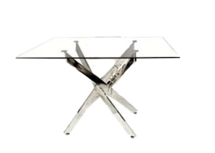 Mesa de Comedor Tornado - Acero Inoxidable