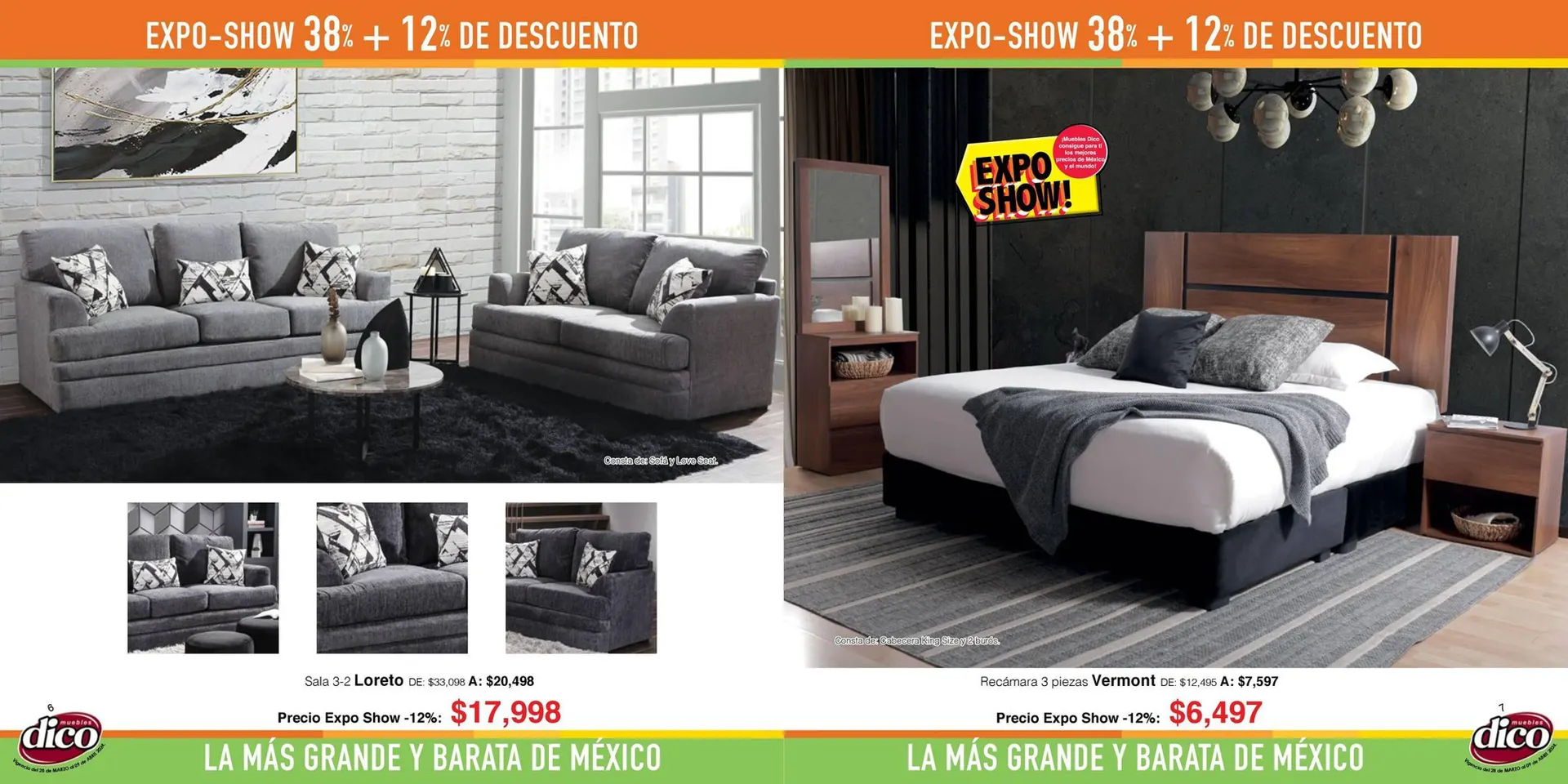 Catálogo de Catálogo Muebles Dico 29 de marzo al 9 de abril 2024 - Pagina 4