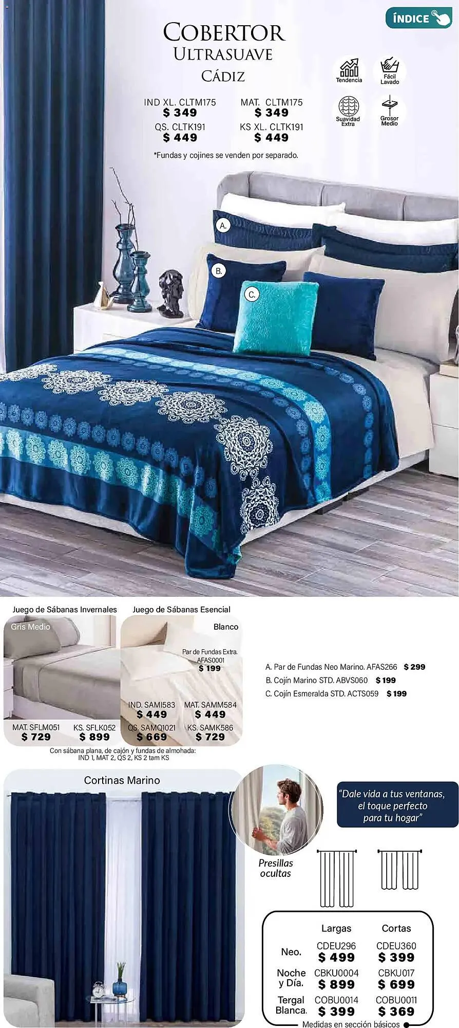 Catálogo de Catálogo Colchas Concord 1 de noviembre al 1 de febrero 2026 - Pagina 390