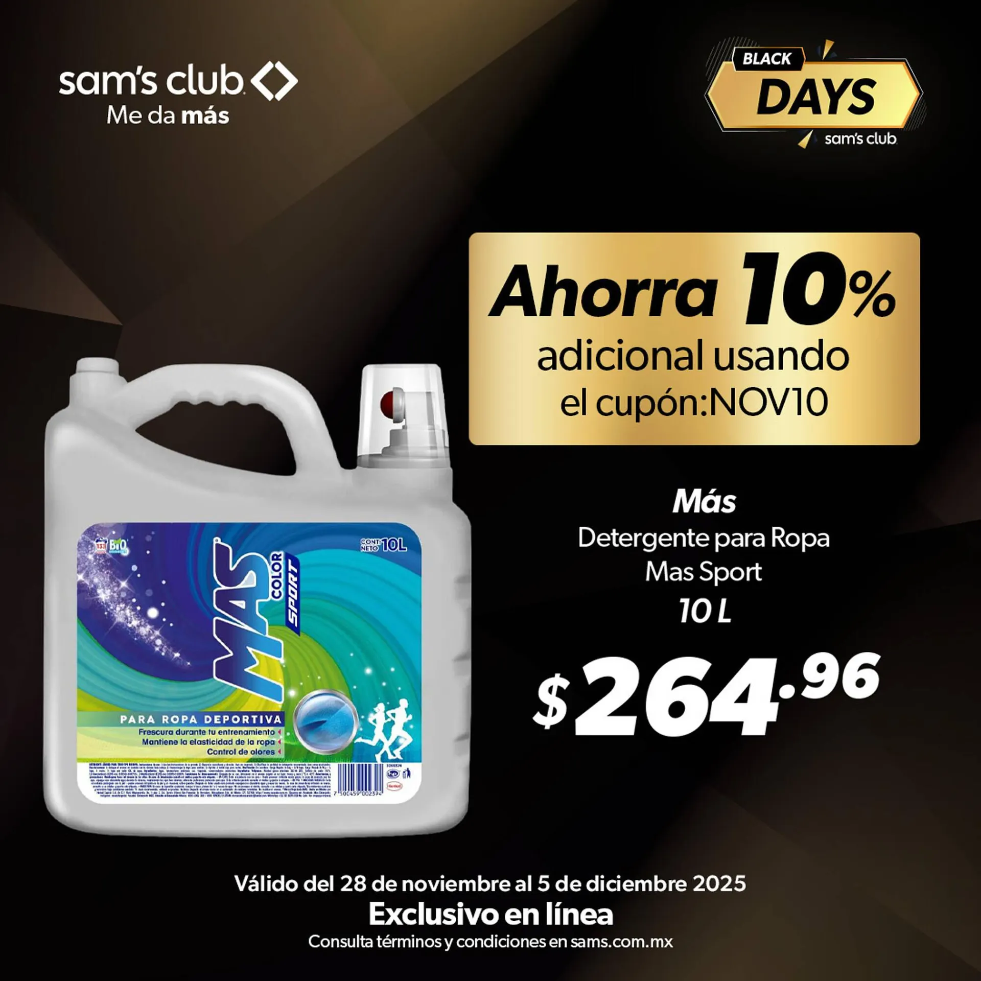 Catálogo de Catálogo Sam's Club 1 de diciembre al 5 de diciembre 2025 - Pagina 4