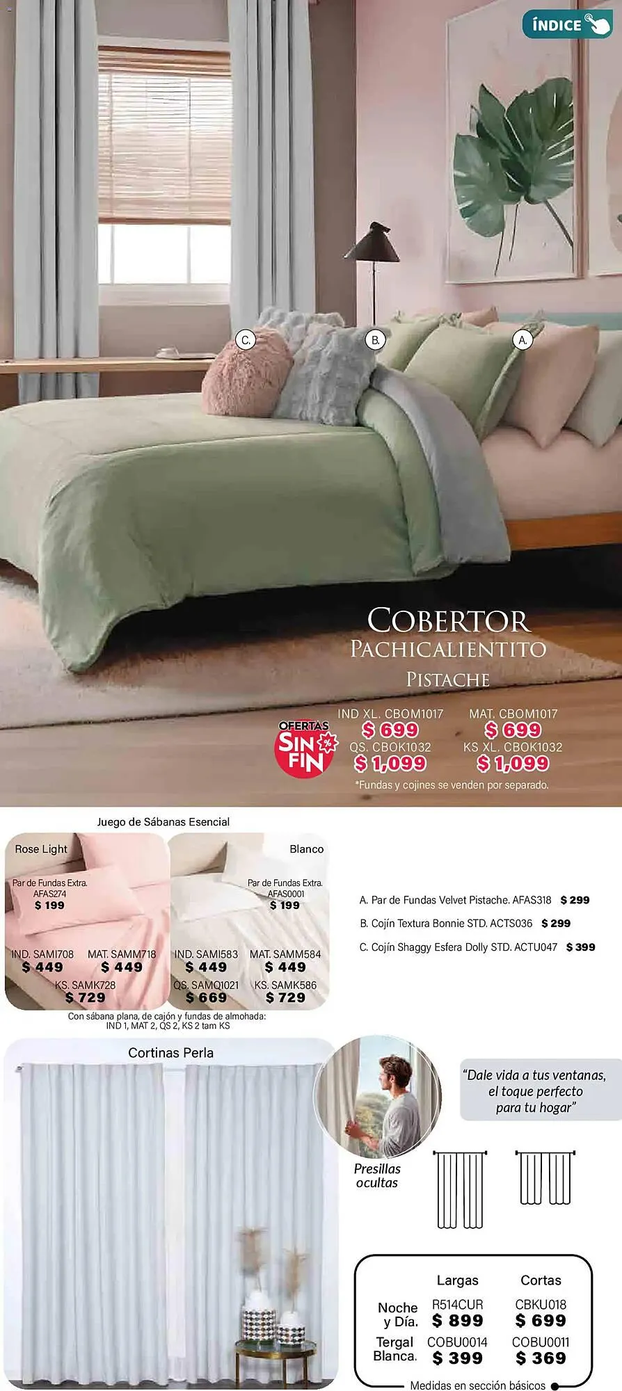 Catálogo de Catálogo Colchas Concord 1 de noviembre al 1 de febrero 2026 - Pagina 308