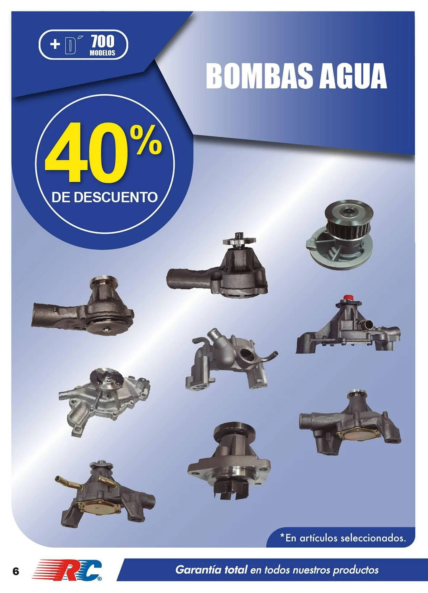 Catálogo de Catálogo Refaccionaria California 1 de julio al 31 de julio 2025 - Pagina 6