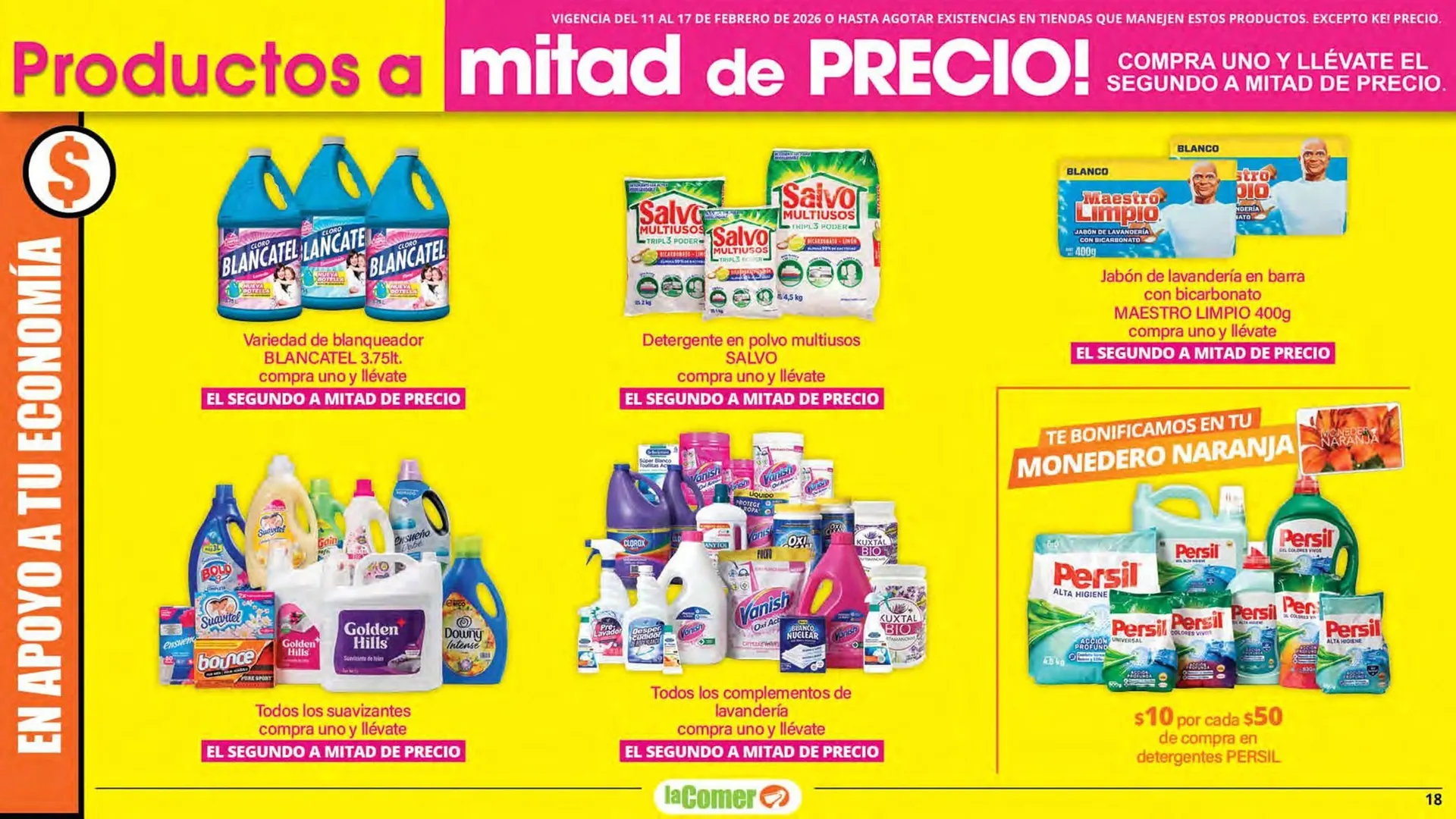 Catálogo de Folleto La Comer 11 de febrero al 17 de febrero 2026 - Pagina 18