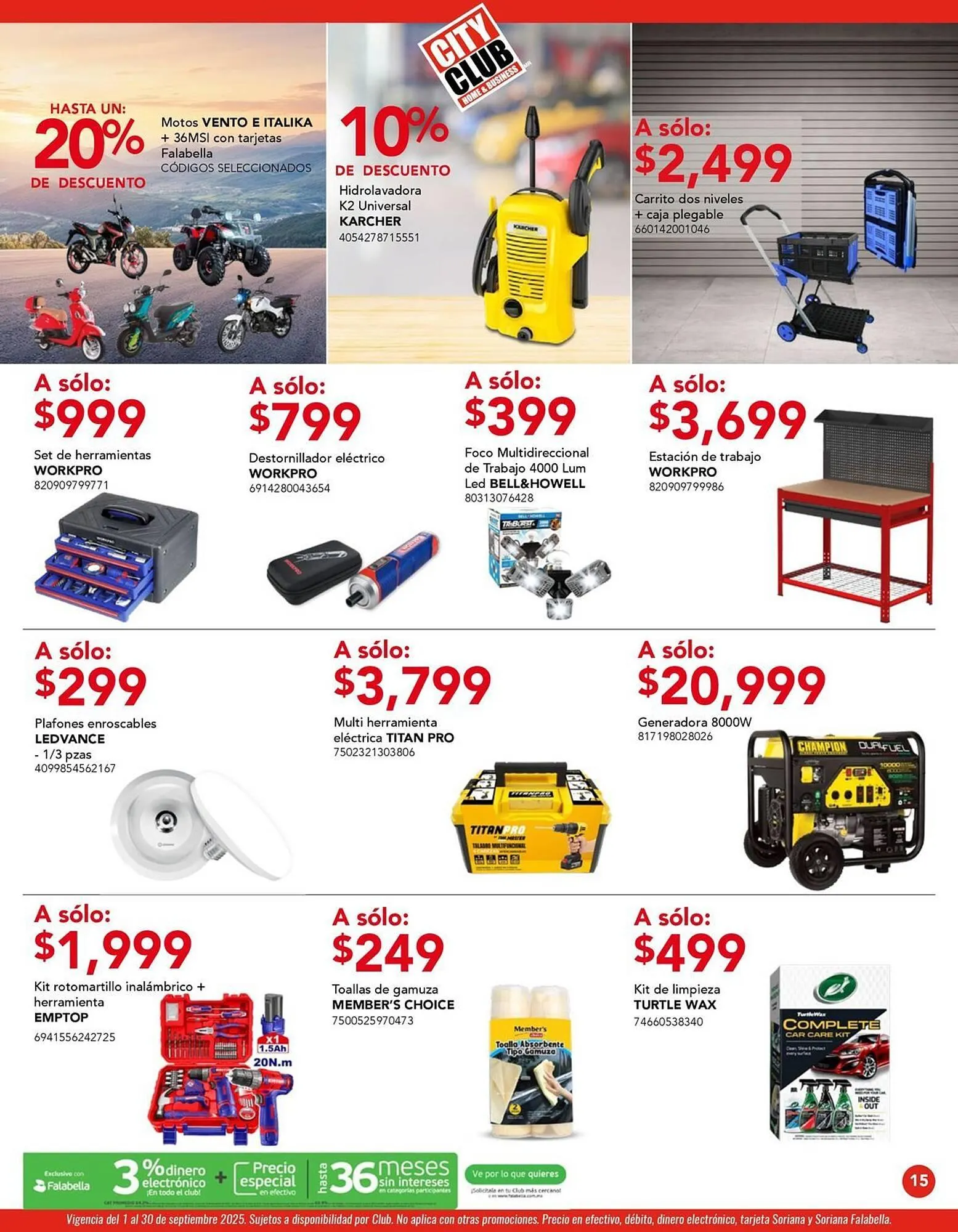 Catálogo de catálogo City Club 2 de septiembre al 30 de septiembre 2025 - Pagina 15