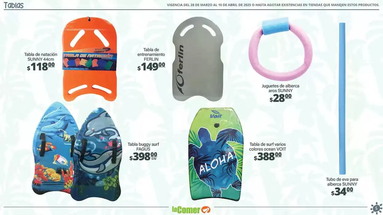 Catálogo de La Comer Vacaciones 28 de marzo al 10 de abril 2025 - Pagina 5